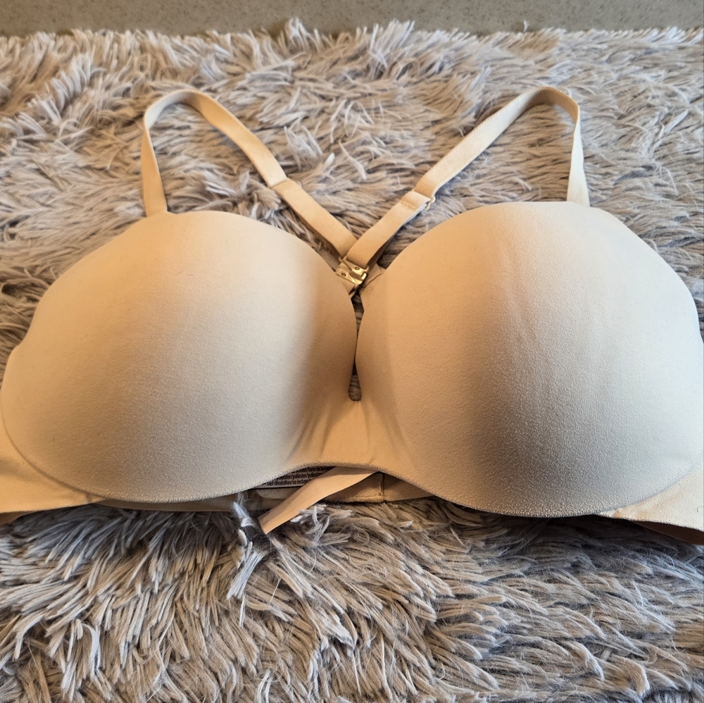 Victoria's Secret Perfect Shape Cream Color Bra Size 38DD - Picture 5 of 14